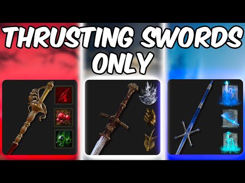 Elden Ring Thrusting Swords Are INSANE