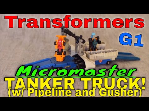 Transformers G1 Micromaster Combiner Tanker Truck Transport - GotBot True Review NUMBER 595