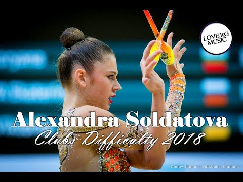 Alexandra Soldatova Clubs Difficulty 2018