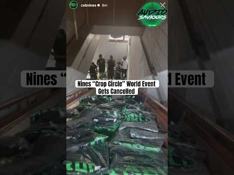 Nines “Crop Circle” World Event Gets Cancelled #Nines #CropCircle