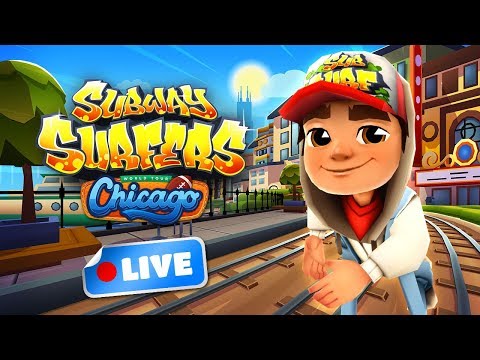 Subway Surfers World Tour 2018 - Chicago Gameplay Livestream