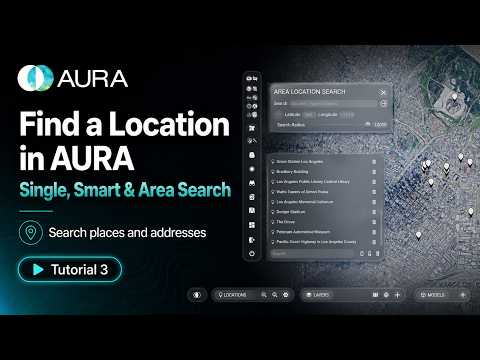 Finding locations in AURA tutorial