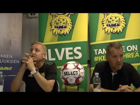Lehdistötilaisuus Ilves-HIFK 3-1 (0-0) 27.8.2019