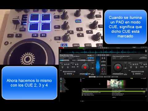 Uso de CUE con consola Hercules RMX2 y Virtual Dj 7