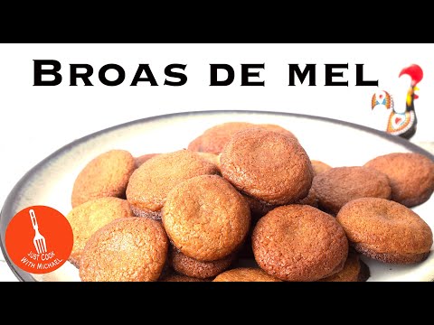 Broas de Mel (Madeira island molasses cookies)