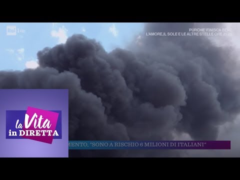 Inquinamento, "sono a rischio 6 milioni di italiani" - La vita in diretta 09/01/2019
