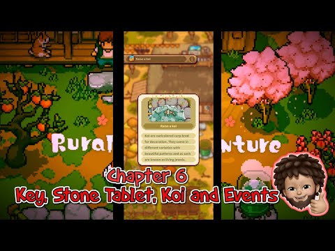 Japanese Rural Life Adventure - Chapter 6 | Key, Stone Tablet, Koi and Events