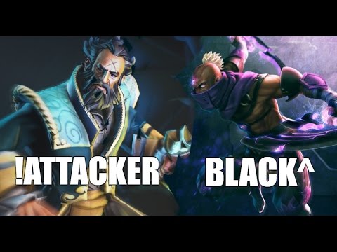 !Attacker Kunkka vs Black^ AntiMage  - Dota 2 VS Wars