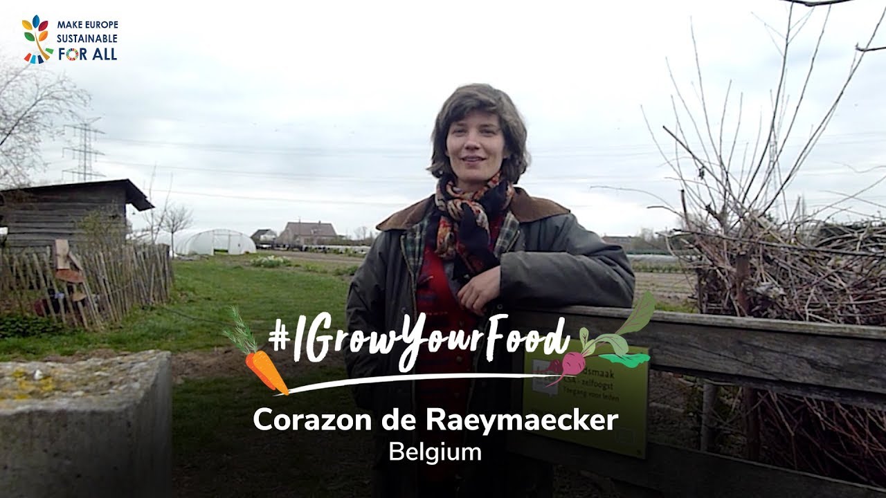 Meet Corazon de Raeymaecker, an organic farmer from Belgium 🇧🇪