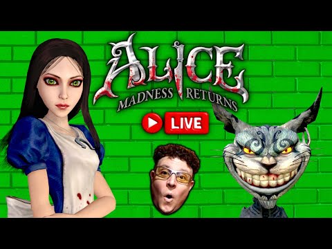 Alice Madness Returns ••• Episode 1 ••• One of my Favorite Games! (Livestream)
