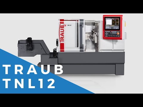 TRAUB TNL12 - CNC dlouhotočný automat