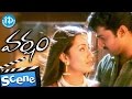 Varsham Movie Scenes Prabhas Liplock With Trisha Gopi Chand Sunil Prakash Raj