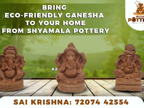 Eco Friendly Ganesh Idol