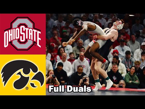 Ohio State vs Iowa FULL DUALS | Men's College Wrestling 2026
