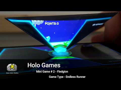 Holo Games - Hologram Pyramid  Video