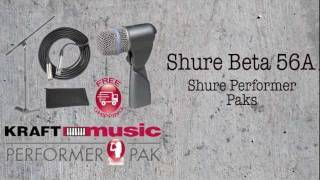Video thumbnail for Kraft Music - Shure Beta 56A Instrument Microphone Presentation by Kraft Music