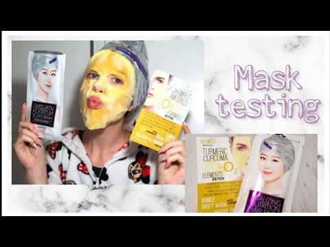 Тест на маски|😮Маска с куркума??|Doori|Victoria beauty