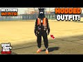 GTA 5 ONLINE Easy Black Joggers Modded Outfit With Logos Trash Vest No Transfer