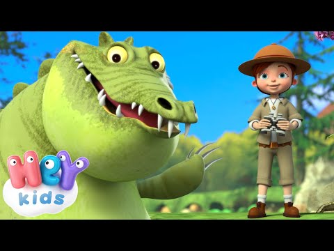 Das Krokodil-Lied | Ei, was kommt denn da? 🐊 Kinderlieder zum Mitsingen - HeyKids