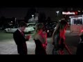 Emma Roberts Leaving Tyler Shields Debut Of MOUTHFUL Presented By Armani Exchange
