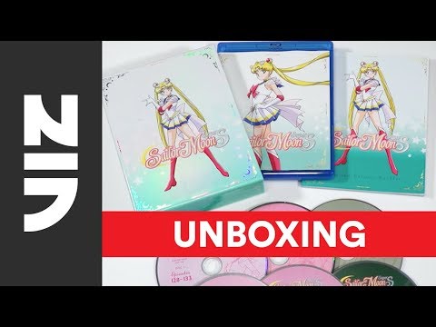 Sailor Moon SuperS, Part 1 Limited Edition on Blu-ray/DVD - Official Unboxing