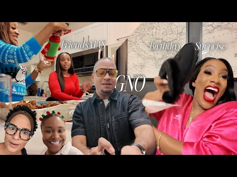 FRIENDSMAS + TANAANIA'S SURPRISE BDAY GIFT + GNO |  QUITE PERRY