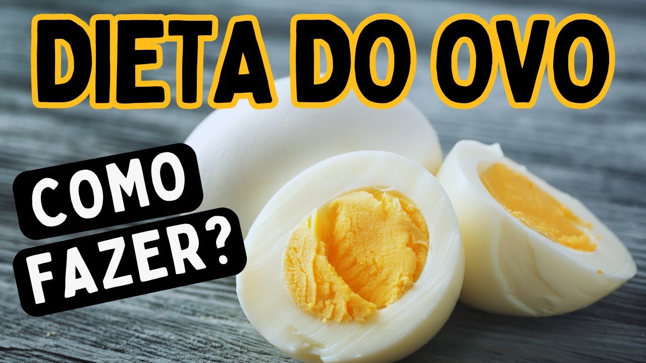 DIETA DO OVO: COMO FAZER E PERDER 7KG EM POUCOS DIAS | Dr Dayan Siebra