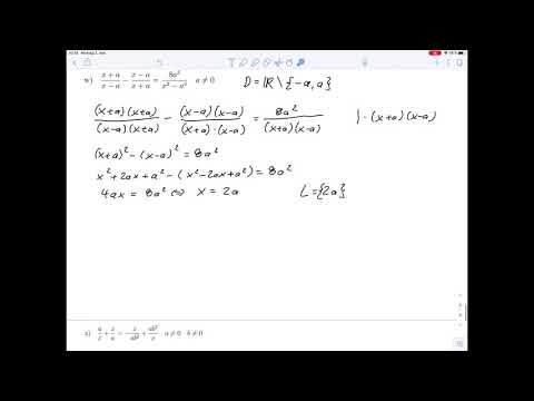 Übungsblatt3 –Gleichungen lösen Aufg.4 w und z