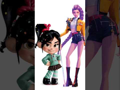 Vanellope as Rumi - kpop demon hunters #kpopdemonhunters #digitalart