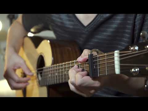 【Cover】しずかだなあ/手嶌葵　ソロギター　レギュラー チューニング