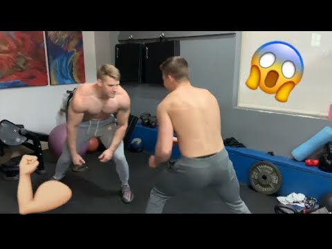 Isaac Rossiter vs Patrick Leblanc Wrestling match!