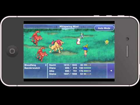 Final Fantasy Dimensions: Gameplay