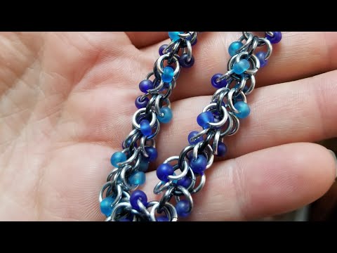 Beginner Chainmaille: Shaggy loop