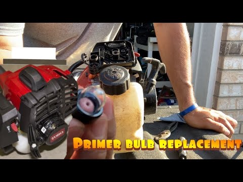 toro weed eater primer bulb replacement/attachments unit