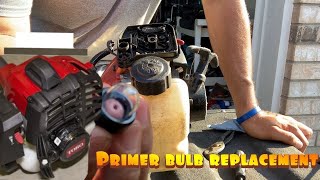toro weed eater primer bulb replacement/attachments unit