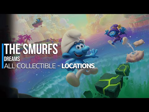 The Smurfs: Dreams - All Collectible Locations (All Astral Mushrooms, Yarn Bobbins & Trophies)