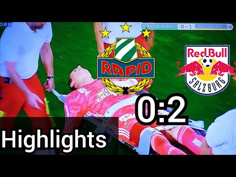Rapid Wien vs RB Salzburg 0:2 || Highlights || Österreichischer Fußball