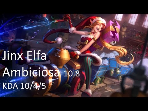 Jinx VS Miss Fortune bot lane main 10.8