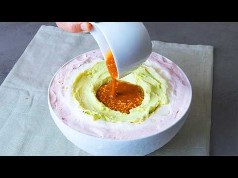 Superfácil y delicioso: pastel helado con relleno sorpresa 🍨 😋