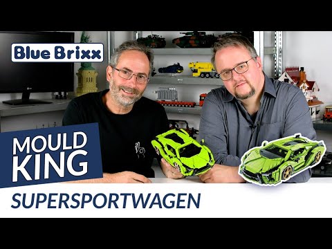 Supersportwagen hellgrün