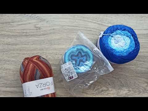 NEW YARN MY PRIZE FOR PARTICIPATING IN THE SPA SUMMER OF COLORS
