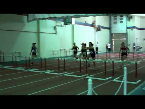 2011 York Open- Womens 60m Hurdles Heat 2