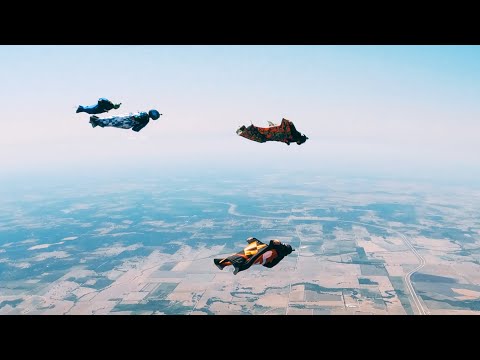 Alex Baker, Sahara Moon - Clocks | Wingsuit Flight
