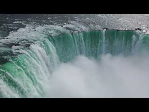 beautiful water fall and nature creat a awesome place in 🌎