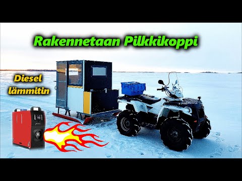 Pilkkikoppi/Kyttäyskoppi Rakennetaan vanha pilkkikoppi uusiksi.