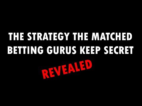 Secret Matched Betting Strategy