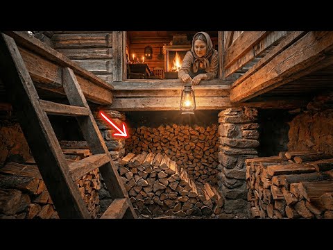 Sekret pod chatą: Jej drewno schło, gdy inni marzli.