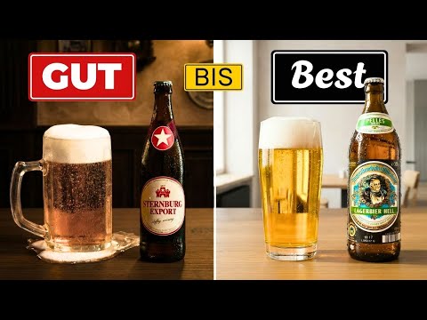 15 berühmte Biere in Deutschland – vom schlechtesten bis zum besten
