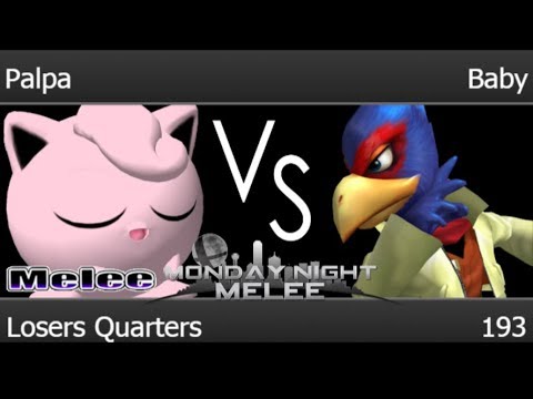 MNM 193 - Palpa (Jigglypuff) vs Baby (Falco) Losers Quarters - Melee