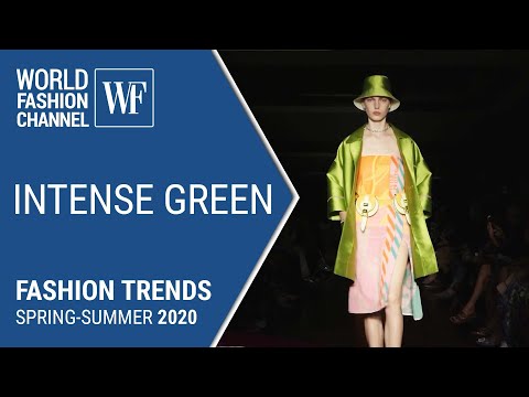 Intense green | Fashion trends spring-summer 2020